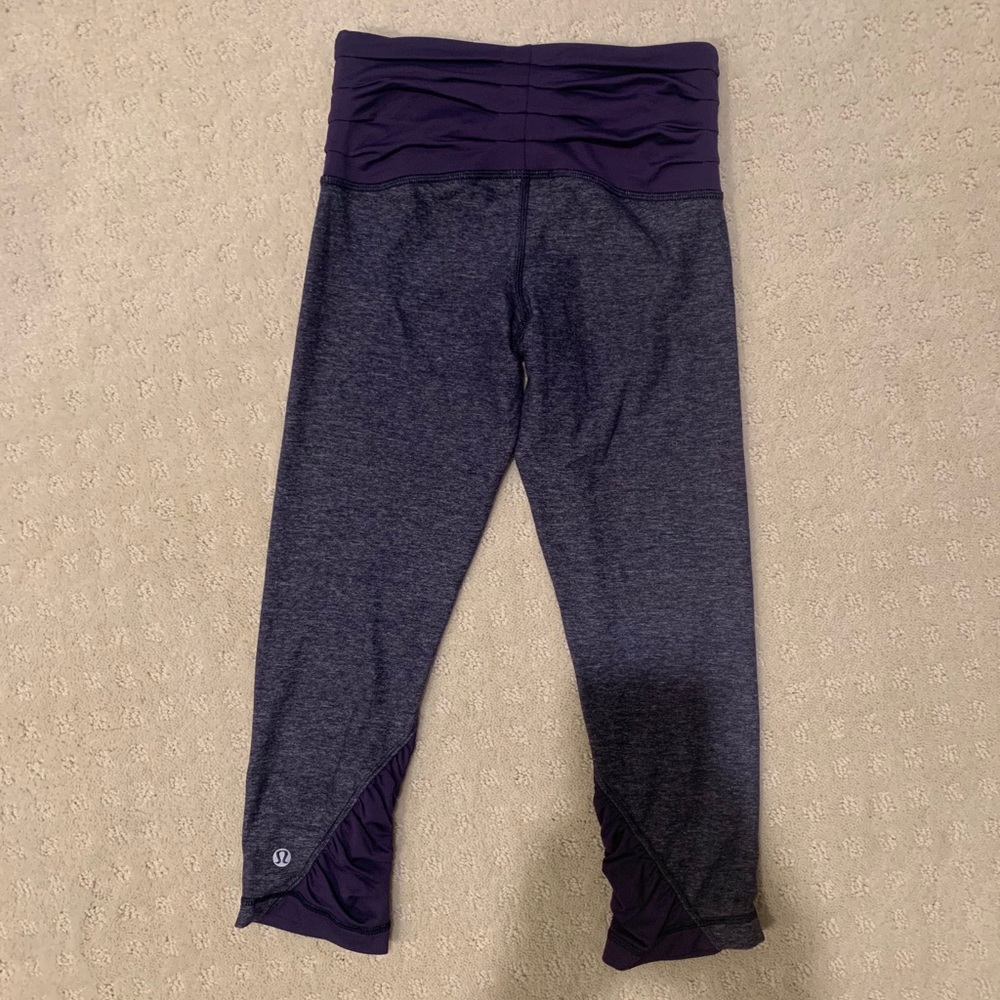 Lululemon Athletica Purple/Grey Size 4 Pant